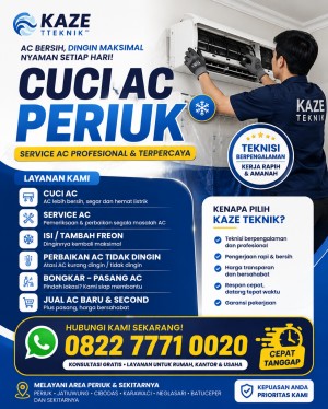 Cuci AC Periuk