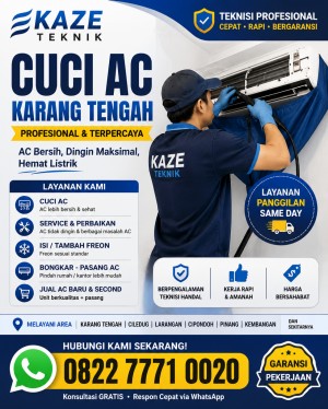 Cuci AC Karang Tengah