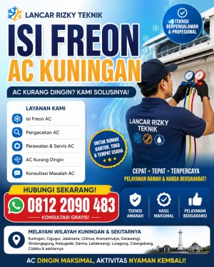 Isi Freon AC Kuningan