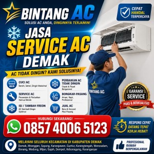 Jasa Service AC Demak