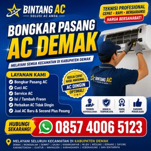 Jasa Service AC Demak