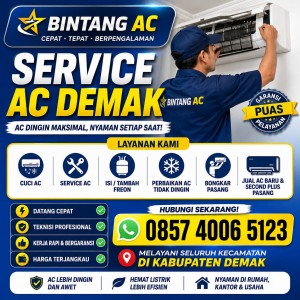 Service AC Demak