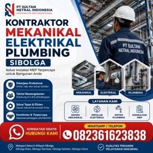 Kontraktor Mekanikal Elektrikal Plumbing Sibolga