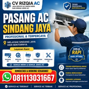 Pasang AC Sindang Jaya