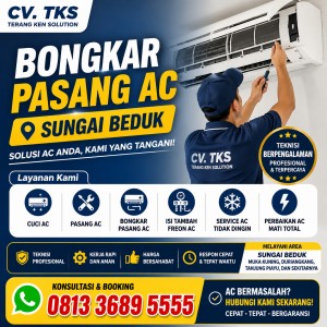 Bongkar Pasang AC Sungai Beduk