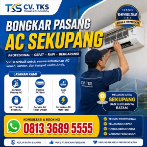 Bongkar Pasang AC Sekupang