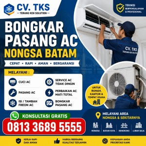 Bongkar Pasang AC Nongsa