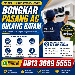 Bongkar Pasang AC Bulang