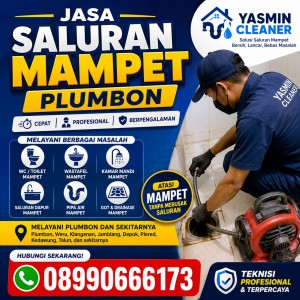 Jasa Saluran Mampet Plumbon