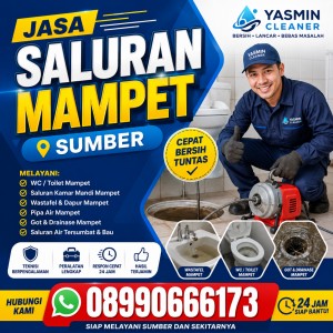 Jasa Saluran Mampet Sumber