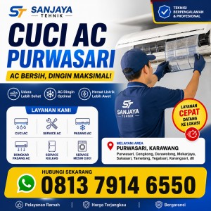 Cuci AC Purwasari