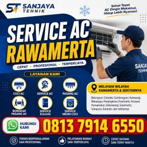 Service AC Rawamerta