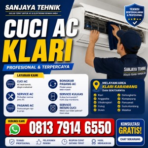 Bongkar Pasang AC Klari
