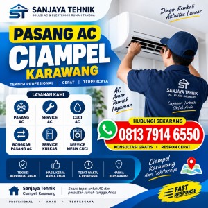 Cuci AC Ciampel