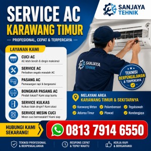 Cuci AC Karawang Timur