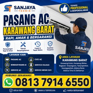 Cuci AC Karawang Barat