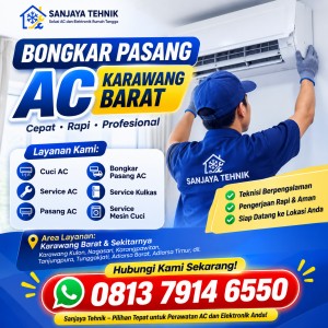 Cuci AC Karawang Barat