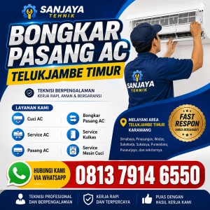 Bongkar Pasang AC Telukjambe Timur