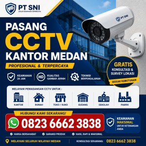 Pasang CCTV Kantor Medan