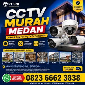 CCTV Murah Medan