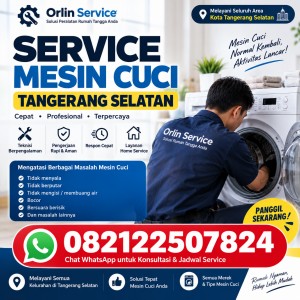 Service Mesin Cuci Pondok Aren Tangerang Selatan
