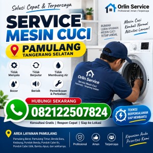 Service Mesin Cuci Pamulang Tangerang Selatan