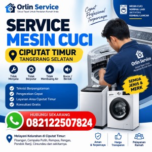 Service Mesin Cuci Ciputat Timur Tangerang Selatan