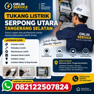 Tukang Listrik Serpong Utara Tangerang Selatan
