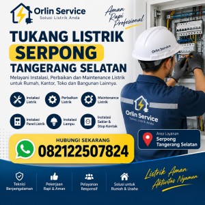 Tukang Listrik Serpong Tangerang Selatan
