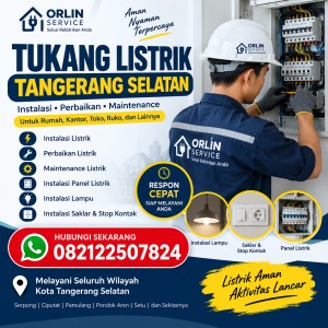 Tukang Listrik Pondok Aren Tangerang Selatan