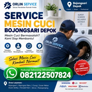 Service Mesin Cuci Bojongsari Depok