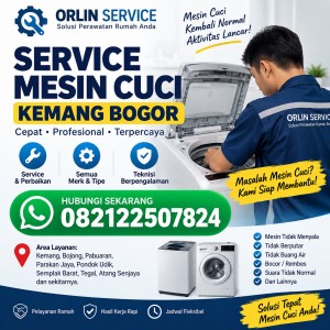 Service Mesin Cuci Kemang Bogor
