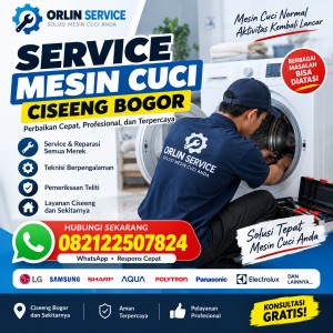 Service Mesin Cuci Ciseeng Bogor