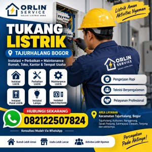 Tukang Listrik Tajurhalang Bogor