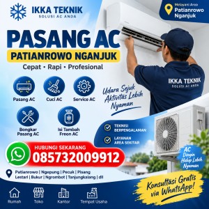 Pasang AC Patianrowo Nganjuk