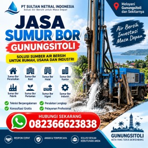 Jasa Sumur Bor Gunungsitoli