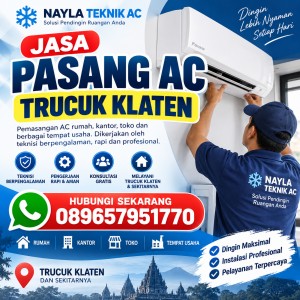Jasa Pasang AC Trucuk Klaten