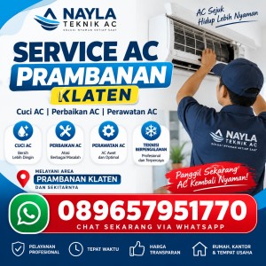 Cuci AC Prambanan Klaten
