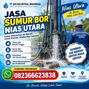 Jasa Sumur Bor Nias Utara