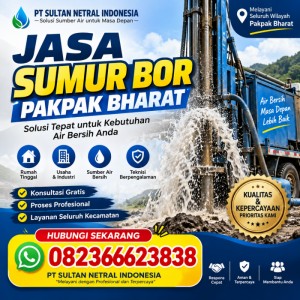 Jasa Sumur Bor Pakpak Bharat