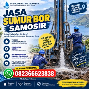 Jasa Sumur Bor Samosir