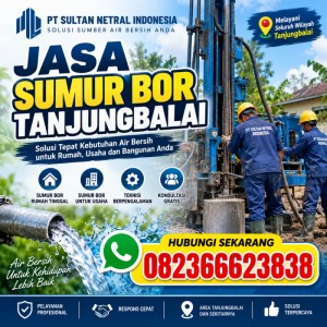 Jasa Sumur Bor Tanjungbalai