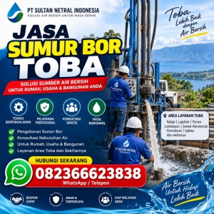 Jasa Sumur Bor Toba