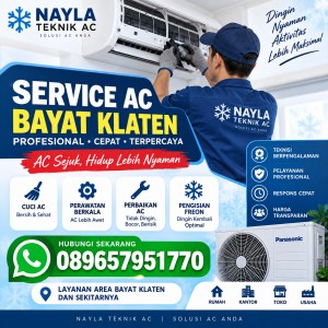 Service AC Bayat Klaten