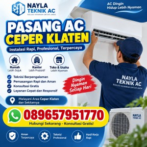 Pasang AC Ceper Klaten