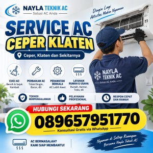 Service AC Ceper Klaten