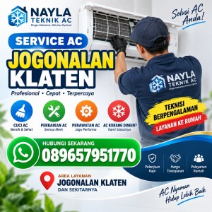 Service AC Jogonalan Klaten