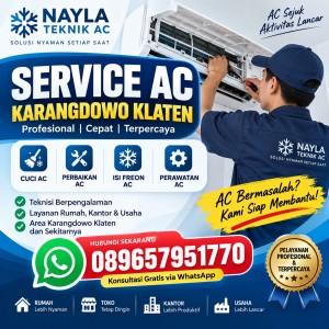 Service AC Karangdowo Klaten