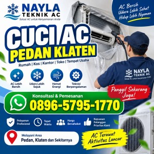 Pasang AC Pedan Klaten