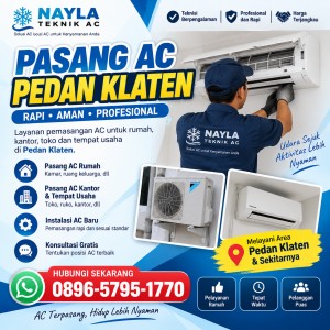 Service AC Pedan Klaten